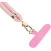 Swing (8mm) Pendant For The Phone With Adjustable Length / Cord Length 165cm (Max 82.5cm In The loop) / On The Shoulder Or Neck - Lite Pink OEM