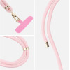 Swing (8mm) Pendant For The Phone With Adjustable Length / Cord Length 165cm (Max 82.5cm In The loop) / On The Shoulder Or Neck - Lite Pink OEM