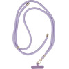 Swing (8mm) Pendant For The Phone With Adjustable Length / Cord Length 165cm (Max 82.5cm In The loop) / On The Shoulder Or Neck - Purple OEM