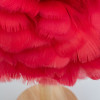 Table Lamp Bedside Feather Art Deco Red Cbdph OEM