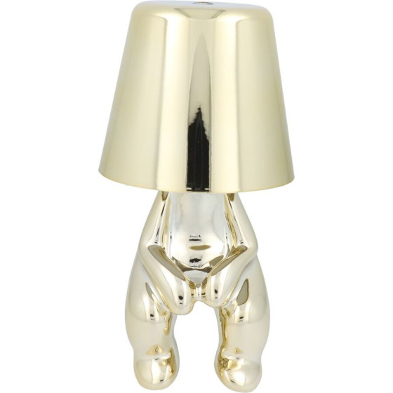 Table Lamp Bedside Gold Man Art Deco Seat (Version 2) Mltl OEM