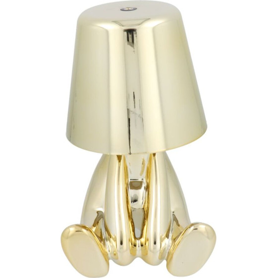 Table Lamp Bedside Gold Man Art Deco Seat (Version 5) Mltl OEM