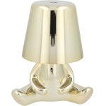 Table Lamp Bedside Gold Man Art Deco Seat (Version 7) Mltl OEM