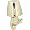 Table Lamp Bedside Gold Man Art Deco Seat (Version 7) Mltl OEM