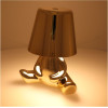 Table Lamp Bedside Gold Man Art Deco Seat (Version 7) Mltl OEM