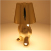 Table Lamp Bedside Gold Man Art Deco Standing (Version 8) Mltl OEM