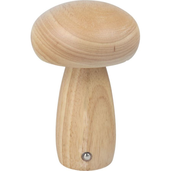 Table Lamp Bedside Mushroom Art Deco Wood Color Mtwthn OEM