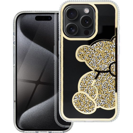 Teddy Bear Case For Iphone 13 Gold OEM
