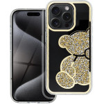 Teddy Bear Case For Iphone 16 Pro Max Gold OEM