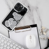 Teddy Bear Case For Iphone 16 Pro Silver OEM
