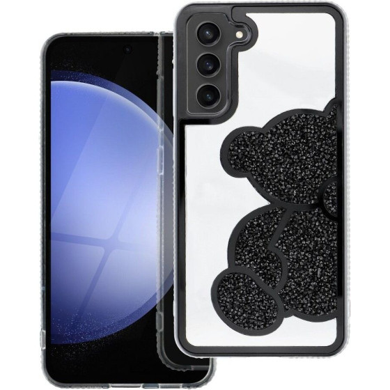 Teddy Bear Case For Samsung A56 5G Black OEM