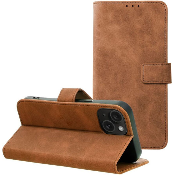 Tender Book Case For Iphone 15 Brown OEM