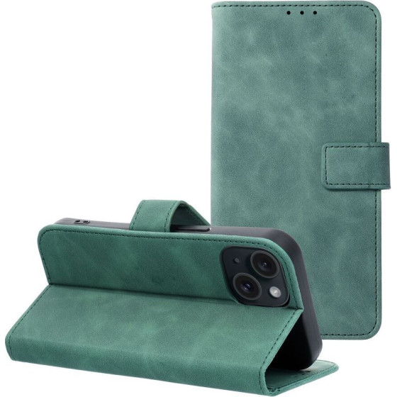 Tender Book Case For Iphone 15 Green OEM