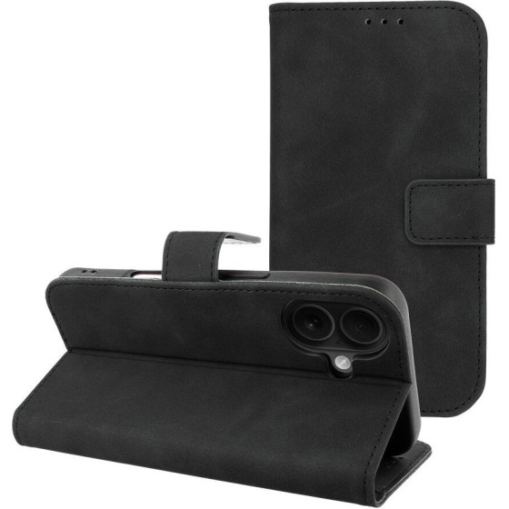 Tender Book Case For Iphone 16 Black OEM