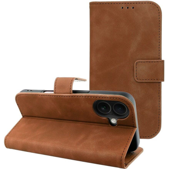 Tender Book Case For Iphone 16 Brown OEM