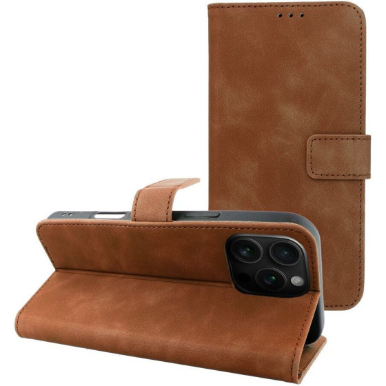 Tender Book Case For Iphone 16 Pro Max Brown OEM