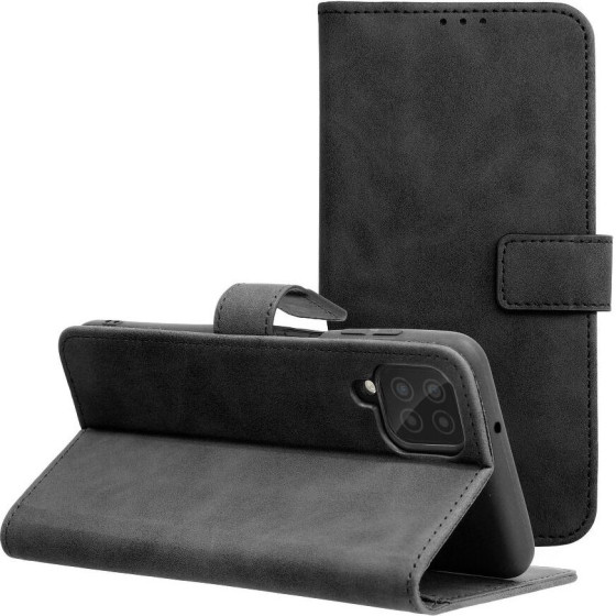 Tender Book Case For Samsung A12 / M12 Black OEM