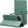 Tender Book Case For Samsung A12 / M12 Green OEM