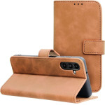 Tender Book Case For Samsung A13 5G / A04S Brown OEM