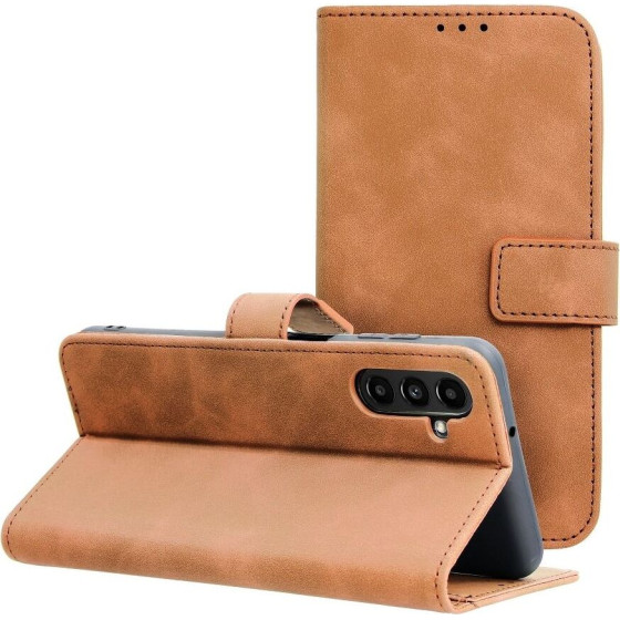 Tender Book Case For Samsung A13 5G / A04S Brown OEM