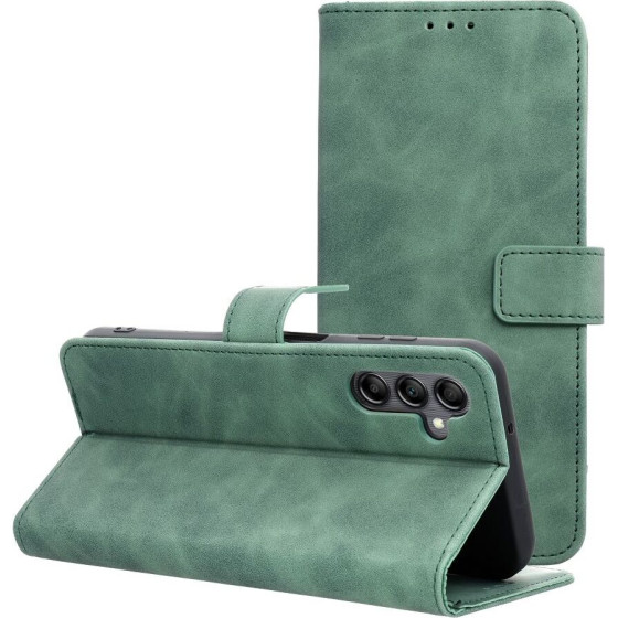 Tender Book Case For Samsung A14 4G / A14 5G Green OEM