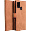 Tender Book Case For Samsung A21s Brown OEM