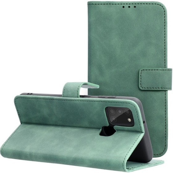 Tender Book Case For Samsung A21s Green OEM