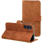 Tender Book Case For Samsung A25 5G Brown OEM