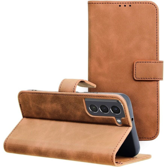 Tender Book Case For Samsung S22 Brown OEM