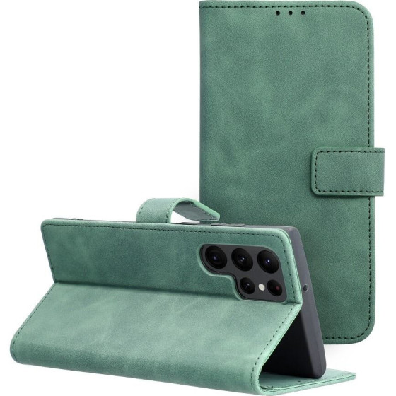 Tender Book Case For Samsung S22 Ultra Green OEM