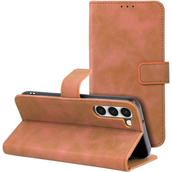 Tender Book Case For Samsung S23 Plus Brown OEM