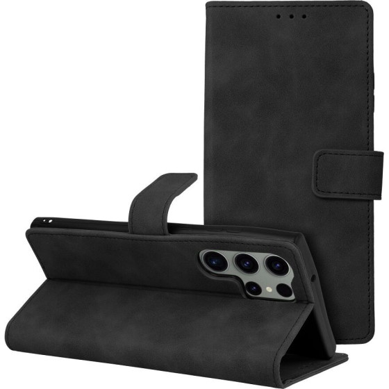 Tender Book Case For Samsung S23 Ultra Black OEM