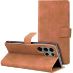 Tender Book Case For Samsung S23 Ultra Brown OEM
