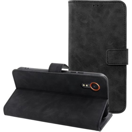 Tender Book Case For Samsung Xcover 7 Black OEM