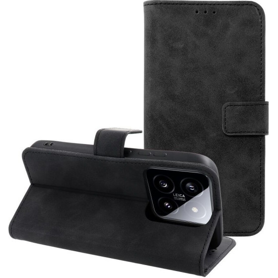 Tender Book Case For Xiaomi 14 Black OEM