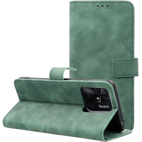 Tender Book Case For Xiaomi Redmi 10C Green OEM