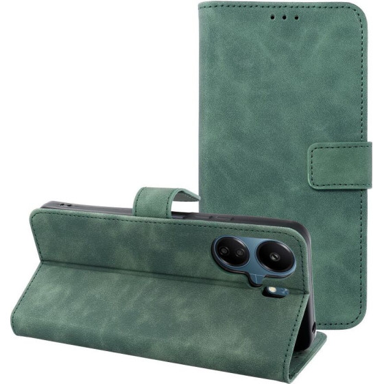 Tender Book Case For Xiaomi Redmi 13C / Poco C65 Green OEM