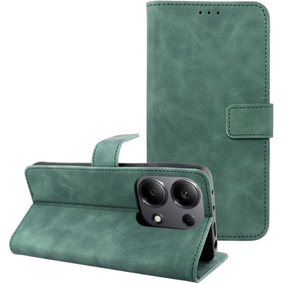 Tender Book Case For Xiaomi Redmi Note 13 Pro 4G / Poco M6 Pro 4G Green OEM