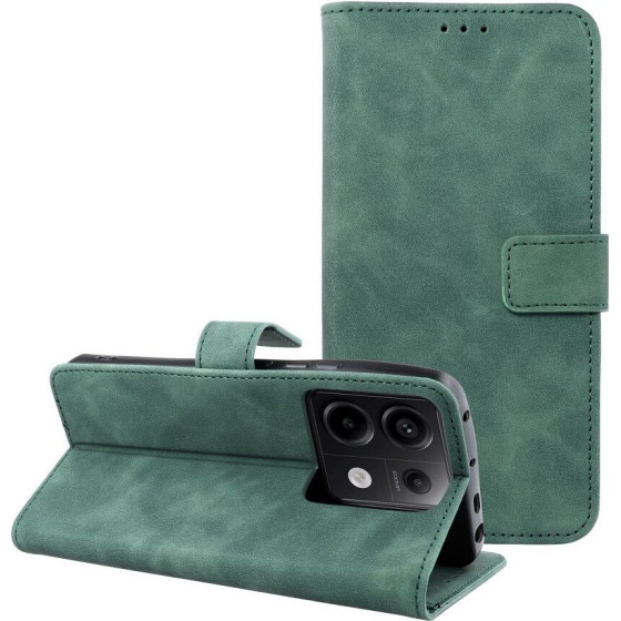 Tender Book Case For Xiaomi Redmi Note 13 Pro 5G Green OEM