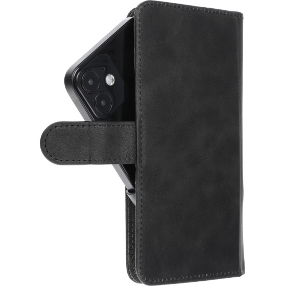 Universal Book Case Common Size M For Samsung S21 / Note / Note 2 / Note 3 / S10 / Huawei P30 Lite / P9 / P9 Lite / Sony Xperia Z3 / Z4 / Z5 Black OEM