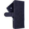 Universal Book Case Common Size Xl - For Samsung A12 / A13 4G / A34 5G / A02s / Xiaomi Redmi 12 4G / 12C / Note 12 4G / 12 Pro 5G Oppo A53s / A72 / A92 Dark Blue OEM