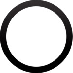 Universal Round Plate / Magnet Ring Compatible With Magsafe Black OEM