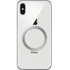 Universal Round Plate / Magnet Ring Compatible With Magsafe Silver OEM