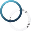 Universal Round Plate / Magnet Ring Compatible With Magsafe Silver OEM