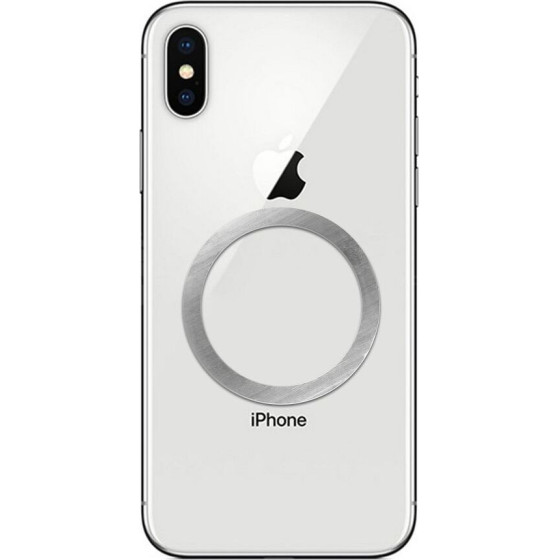 Universal Round Plate / Magnet Ring Compatible With Magsafe Silver OEM