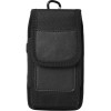 Vertical Universal Case Oxford Model 3 For Iphone 11 / 11 Pro / 12 / 12 Pro / 13 / 13 Pro / Samsung A10 / A41 / A50 / A51 / Huawei P30 Lite / P40 / P8 / P9 Lite Black OEM