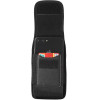 Vertical Universal Case Oxford Model 4 For Iphone 13 Pro Max / Samsung S21 Ultra / Xiaomi 12 Ultra Black OEM