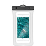 Waterproof Bag For Mobile Phone With Plastic Closing Airbag Creamy White OEM