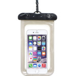 Waterproof Bag For Mobile Phone With Plastic Closing Black OEM