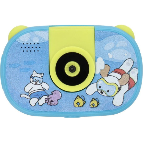 Waterproof Digital Camera For Kids With Screen 2'' 1080P / 30fPs KDC-0025B Blue OEM